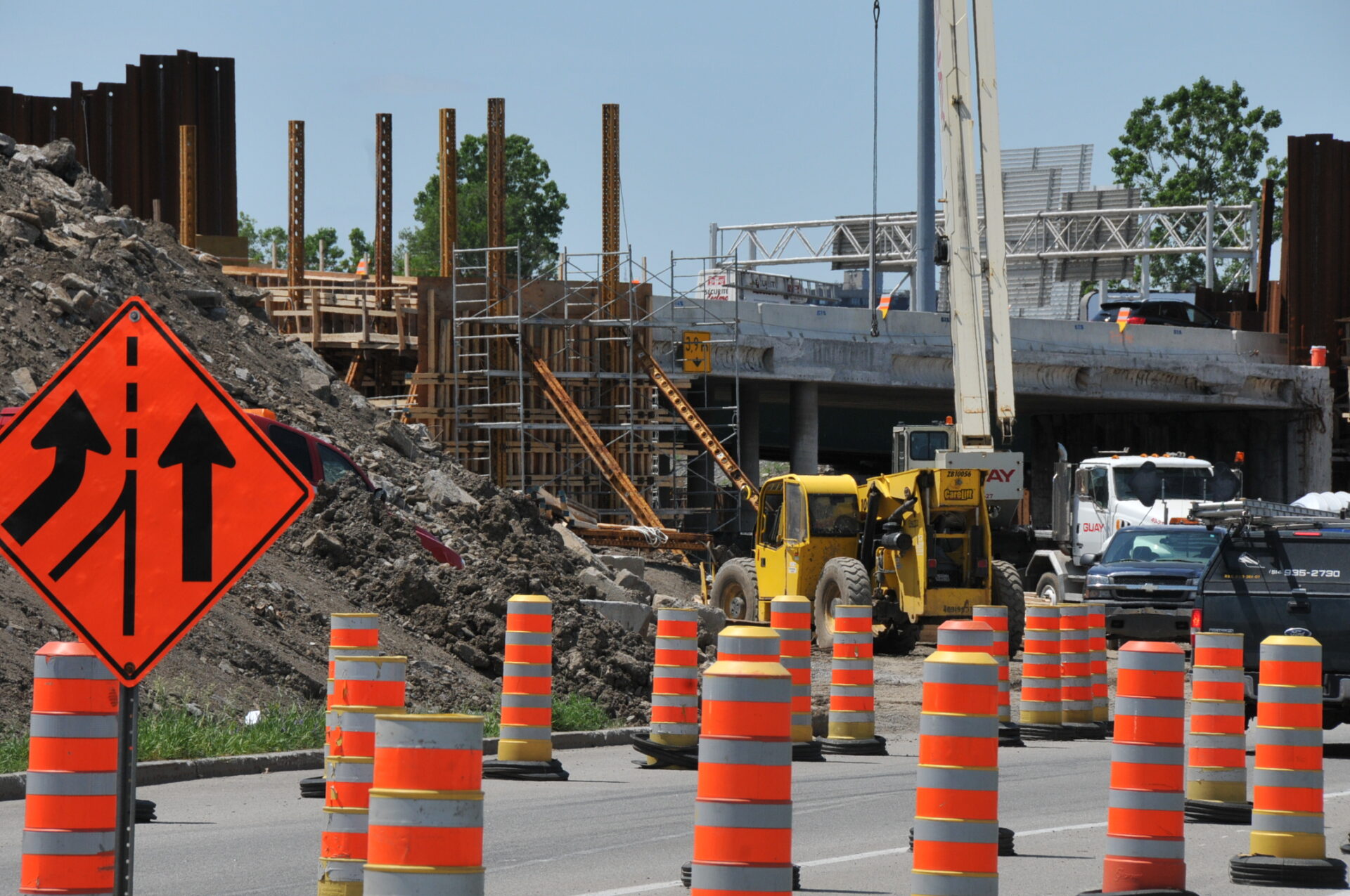 Summer 2020 major roadwork in the Montréal region